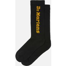 Dr. Martens Vertical Logo Cotton-Blend Socks Black M/L