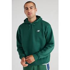 New Balance Man Truien New Balance Fleece Hoodie - Groen