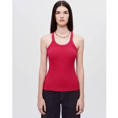 Rosa - Uomo Canottiere Re/Done Ribbed Cotton Tank Top