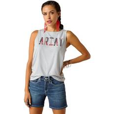 Ariat Women Tank Tops Ariat Women's Pride Tank Top Gray