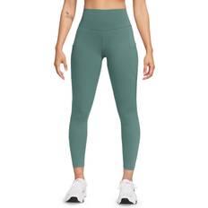 Nike One Women's High Waisted 7/8 Leggings with Pockets - Bicoastal/Black