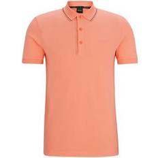 HUGO BOSS Tonal Logo Polo Shirt - Light Red