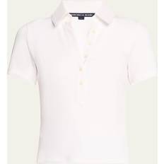 Kearney Short-Sleeve Polo Top - White