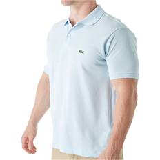 Lacoste Polo Shirts Lacoste Men's L.12.12 Classic-Fit Short-Sleeve Pique Polo Shirt Rill Light Blue