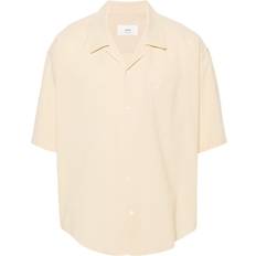 Ami Paris Herr Skjortor Ami Paris Casual Kortärmad Skjorta Med Camp Collar
