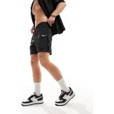 Nike Swim Shorts Logo Tape - Noir