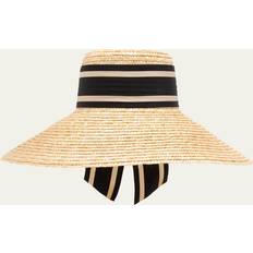 Natural Accessories Eugenia Kim Mirabel Braided Straw Floppy Hat NATURAL