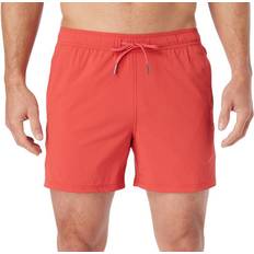 Red Swimming Trunks Fair Harbor Men's Bungalow Swim Trunks, Medium, Red