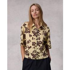 Mujer - Natural Camisas Rag & Bone Camisa Junie en Color Amarillo Floral Yellow