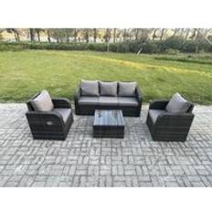 Garden & Outdoor Furniture Fimous Garden 5 Outdoor Lounge Set, Table incl. 1 Sofas