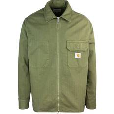 Carhartt WIP Man Overhemden Carhartt WIP Rainer Shirt Jac - Groente