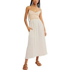 Natural Dresses Free People Sweet Nothings Cotton Gauze Maxi Sundress