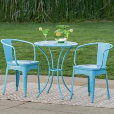 Metal Bistro Sets GDFSTUDIO Sold by: Diamond USA, Inc., Leona Bistro Set