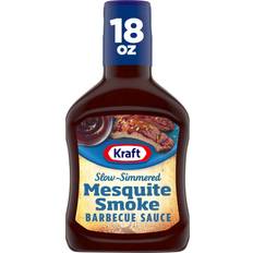 Kraft Mesquite Smoke Slow-Simmered BBQ Barbecue Sauce Bottle