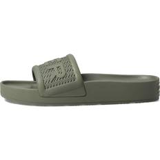 Hunter Slides Hunter Bloom Algae Foam Slide Lichen Green