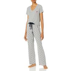 Tommy Hilfiger Women Sleepwear Tommy Hilfiger Top And Logo Pant Lounge - Women's