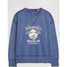 Polo Ralph Lauren Graphic Fleece Sweatshirt Blue Heaven Blau Sweatshirt Grösse: