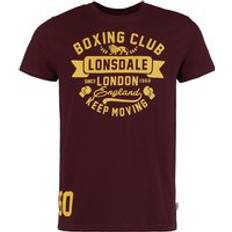 Lonsdale GRUTING T-Shirt burgundy