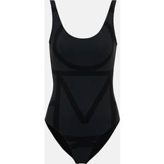 Beige - Women Swimsuits Toteme Logo Swimsuit - Beige