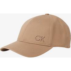 Calvin Klein Beige Caps Calvin Klein Damen CK Cotton Cap K60K612000 Kappe, Grau Chanterelle