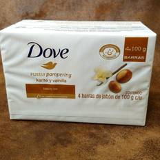 Dove Bar Soaps Dove pampering beauty bar 4 pk. vanilla shea butter moisturizing soap 3.5oz