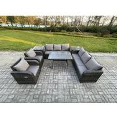 Garden & Outdoor Furniture Fimous 8 Outdoor Lounge Set, 1 Table incl. 1 Sofas