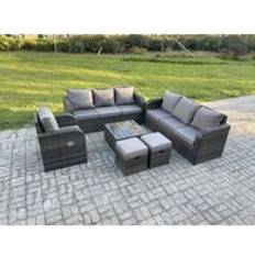 Garden & Outdoor Furniture Fimous Conservatory Outdoor Lounge Set, Table incl. 1 Sofas