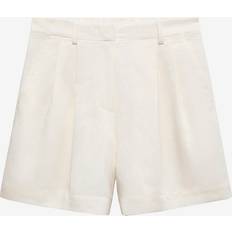 Mango Housut & Shortsit Mango Bermuda Max Shorts - Valkoinen