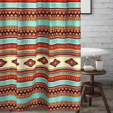 Red Rock Clay Bath Shower Curtain