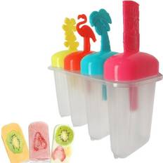 Transparent Popsicle Molds ATB by: AllTopBargains, 1 Pack Ice Popsicle Mold