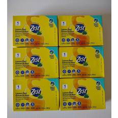 Zest lemon peel extract & aloe hydrating & deodorizing bar soap 7.02oz 6 bars