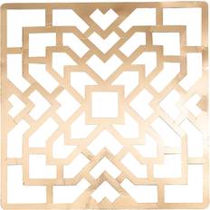 Party Supplies Fun Express Gold Laser-Cut Square Chargers – 24 Ct