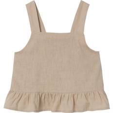 Beige Blouses en Tunieken Name It Falinnen Top - Donkerbeige