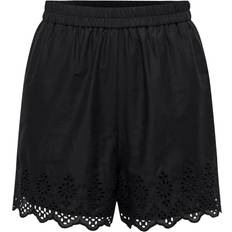 Ekologiskt material Shorts Only Onllou Lös Passform Shorts - Black