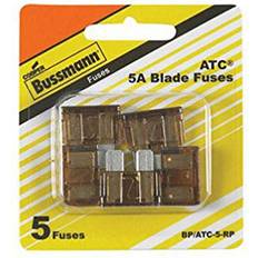 Vehicle Parts Cooper Bussmann ATC 5A Blade Fuses 5 Pack