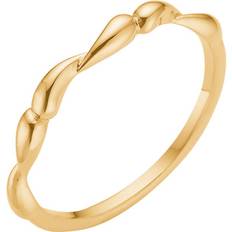 Lund Copenhagen snoet ring 8kt