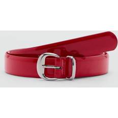 Donna - Rosso Cinture Mango Ceinture Boucle Métallique - Rouge