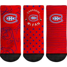 Rock Em Socks Toddler Montreal Canadiens #1 Fan 3-Pack Crew Set