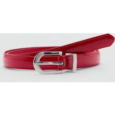 Donna - Rosso Cinture Mango Ceinture métallisée À boucle - Femme