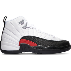 Boys Sport Shoes NIKE Air Jordan 12 Retro Taxi Flip GS - White/Black/Gym Red