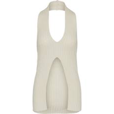 Akryl Toppe Pieces dame top PCALEXIS Bright White