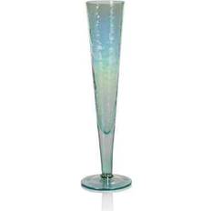 Blue Champagne Glasses Zodax Kandi Slim Flutes Champagne Glass