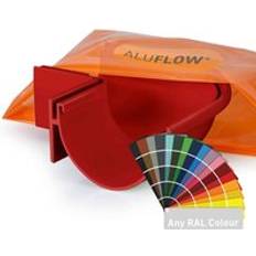 Aluflow Aluflow Gutter Deepflow 90 Deg Angle Powder