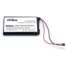 Sat Navs VHBW Battery compatible with Garmin Nüvi 2300, 2300LM, 2340, 2340LT, 2350, 2350LT, 2350LMT GPS Navigation System Sat Nav 1000mAh, 3.7V, Li-Ion