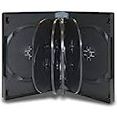 CD DVD Blu Ray 33mm Black 10 Way Case