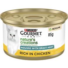 Gourmet Natures Creations Cat Food Chicken Mousse 85g