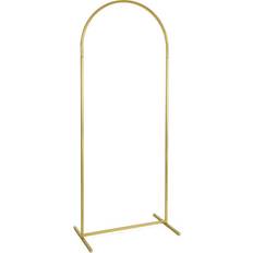 Lyxig Guld Maxi Bågeformad Bakgrundsstativ 80x220 cm