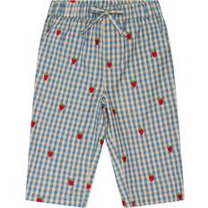 Polly Pants - Berry/Blue Gingham (F10291)