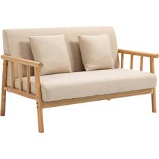 Couch sofa Homcom Couch Sofa 123cm 2 personers
