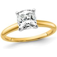 Harmony 1.75 carat ctw vs2, d-e-f certified lab-grown diamond engagement ring 14k gold White